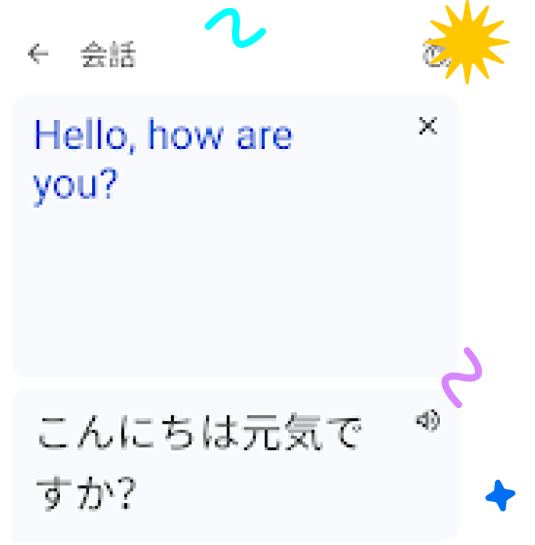 写真のテキストを識別して翻訳できる