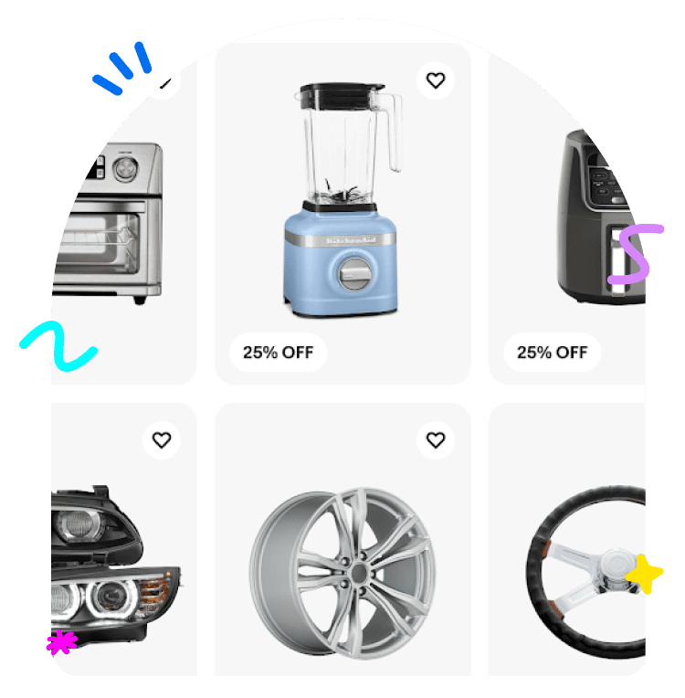 Rich variety of goods
