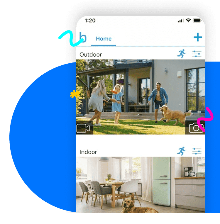 Motion detection and intelligent alarm