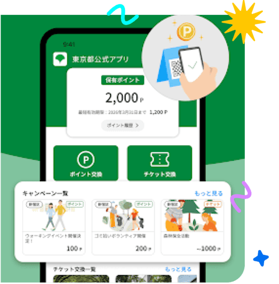 参加するだけでポイントが貯まる