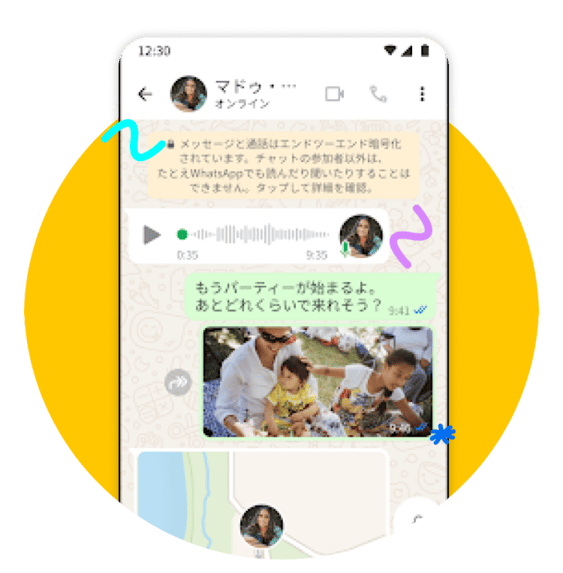 高いプライバシー保護