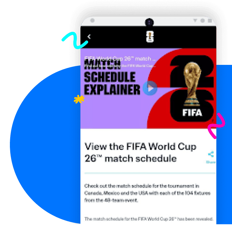 Personalized Football Notifications