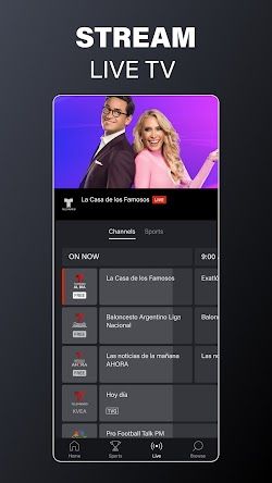 Telemundo screenshot