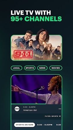 Hulu screenshot
