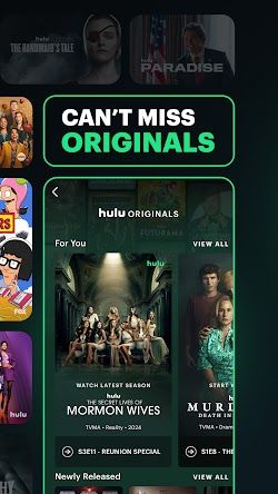 Hulu screenshot